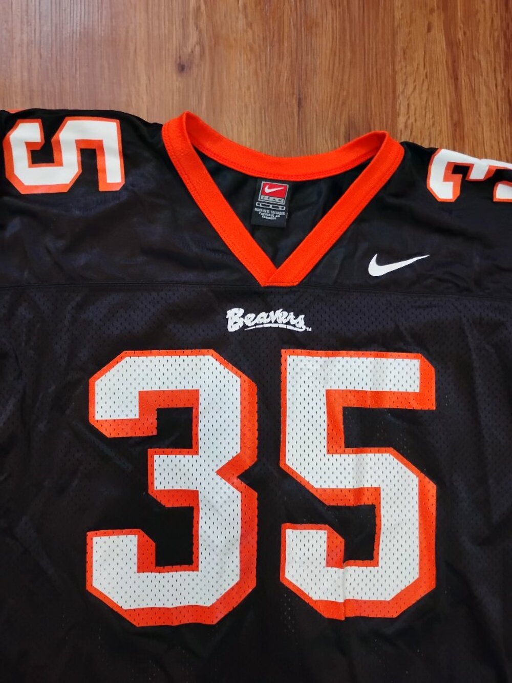 Vintage Nike Oregon State Beavers Football Jersey